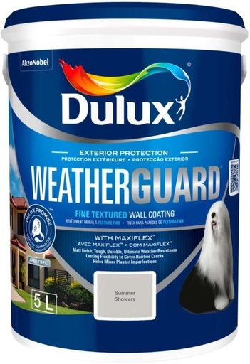 [WNTH7ZAG5Z9NZ4NH] Dulux Weatherguard Summer Showers Summer Showers Emulsion Wall Paint (20 L)