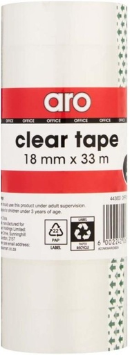 [ADHHFXFH8KHKBJGK] aro Office Clear Tape Adhesive (50 g)