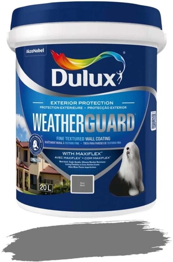 [WNTH7ZAGHH3EZYSY] Dulux Weatherguard Summer Showers Grey Wind Emulsion Wall Paint (20 L)