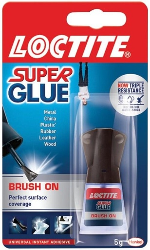 [ADHHFXFHGPAYXKX9] Loctite Super Glue Easy Brush Adhesive (5 g)