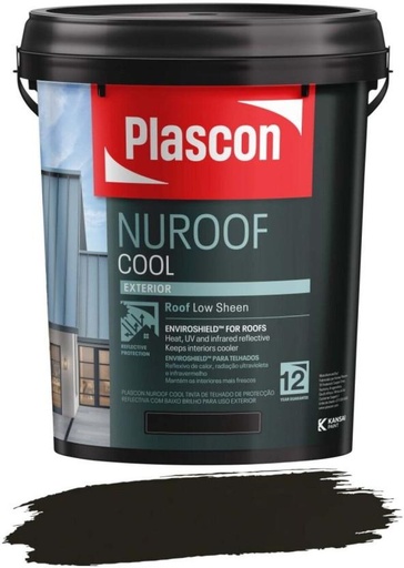 [WNTH7ZAG2JMCHEHU] Plascon Nuroof Cool Earth Shadow Earth Shadow Emulsion Wall Paint (20 L)