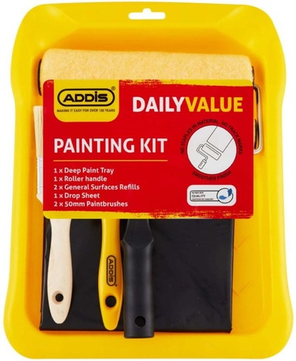 [PRLH2YQPRZ4MGYBY] Addis Painting Kit Paint Roller (Pack of 1)