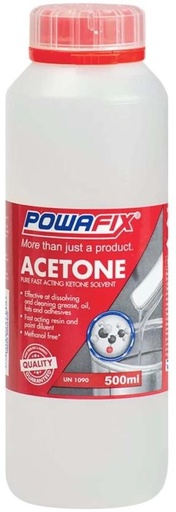 [PRRH5QFFUNZSVH3S] Powafix Acetone Paint Remover (500 ml)