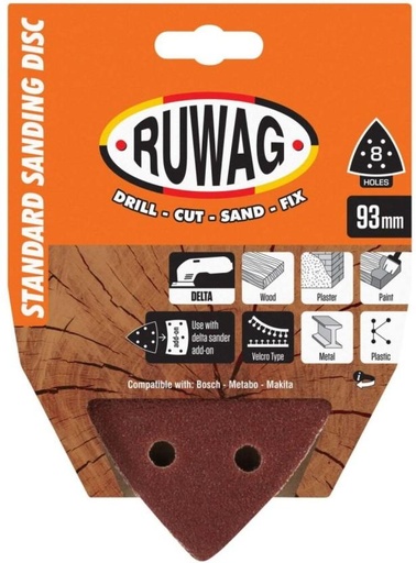 [SDRH27W8EDRGGGVF] Ruwag Trian Sand Paper Emery Sandpaper (120 Pack of 1)