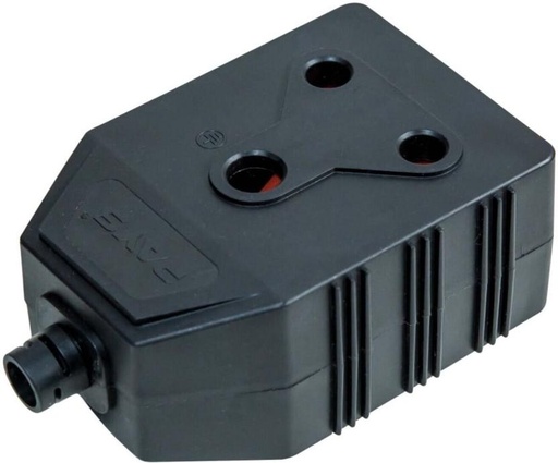 [PGNH5YMFRTNUHHQT] Powerworx PW NYL JANUS BLK Plug Pin (Black)