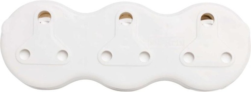 [EPGH7RXGMUDJN8RD] Selectrix 3 x 16 Triple Power Plug (White)
