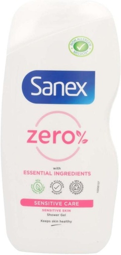[BDWHFTE9VGMZAAAS] Sanex Zero Sensitive Care Shower Gel Body Wash (6 x 3000 ml)
