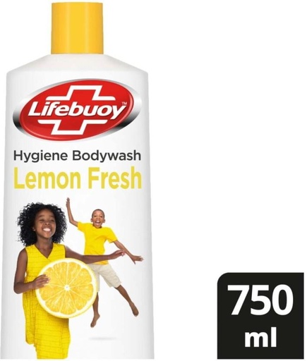 [BDWHFTE94VXZHGGQ] Lifebuoy Lemon Fresh Hygiene Body Wash Body Wash (5 x 750 ml)