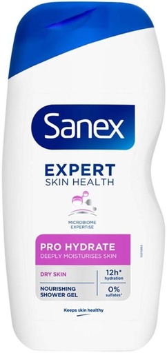 [BDWHFTE9NAU2DHZ5] Sanex Expert Skin Health Pro Hydrate Shower Gel Body Wash (500 ml)