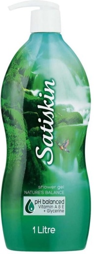 [BDWHFTE9TSY2KZKA] Satiskin Natures Balance Shower Gel Body Wash (6 x 1 L)