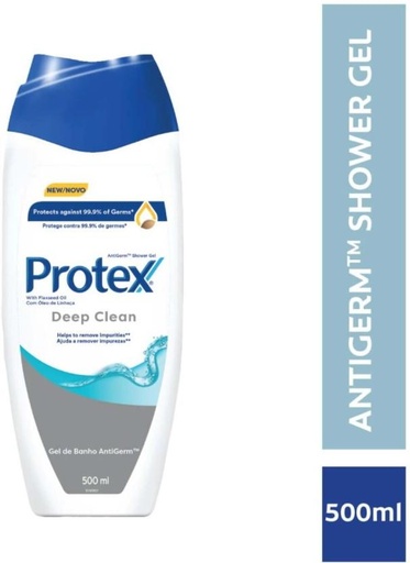 [BDWHFTE9F6QGRTRR] Protex Deep Cleann Shower Gel Body Wash (500 ml)