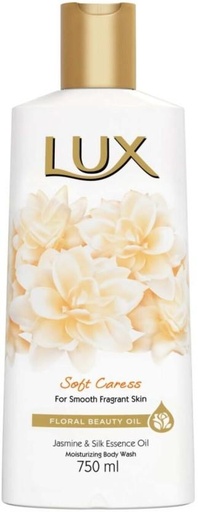 [BDWHFTE9EGEUUYVS] Lux Soft Caress Moisturizing Body Wash Body Wash (5 x 3750 ml)