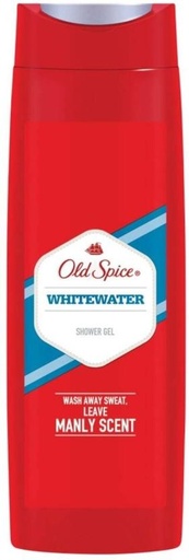 [BDWHFTE9N9ZVFQFC] Old Spice White Water Shower Gel Body Wash (400 ml)