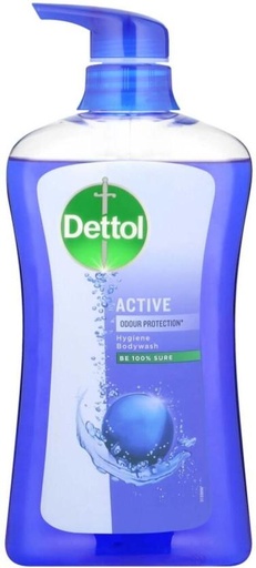 [BDWH7RHEPGGPZVAW] Dettol Body Wash Active Body Wash (12 x 600 ml)
