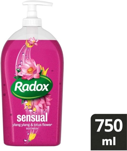 [BDWHFTE9GZTUEFNV] Radox Sensual Body Wash Body Wash (6 x 750 ml)