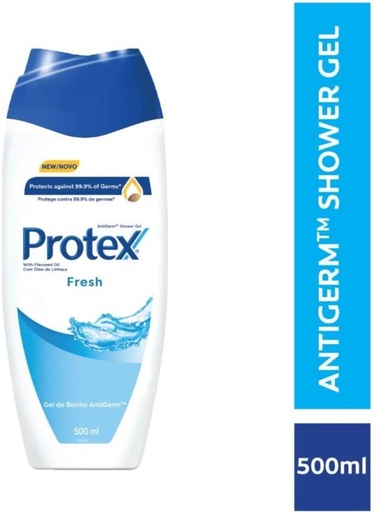 [BDWH7RHEVU3YAZPG] Protex Shower Gel Fresh Body Wash (6 x 500 ml)