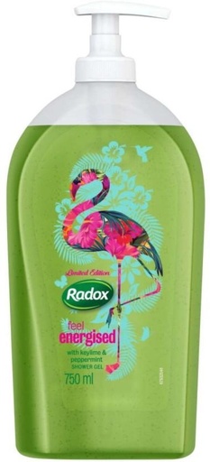 [BDWHFTE9H6HRHRPG] Radox Feel Energised with Keylime & Peppermint Shower Gel Body Wash (6 x 750 ml)