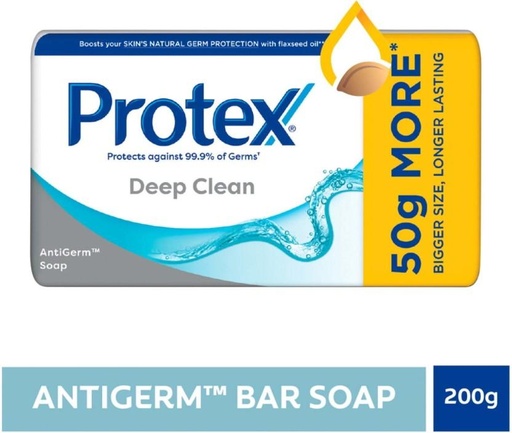 [SOAH2BQ3MJGRWFHP] Protex Anti Germ Bar Soap Deep Clean (200 g)