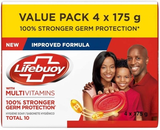 [SOAH2BQ6HUFH2BA2] Lifebuoy 100% Stronger Germ Protection Regular (175 g)