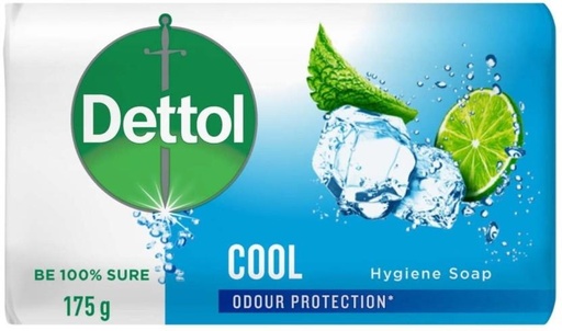 [SOAH2BQ3GXJHZG7Q] Dettol Cool Hygiene Soap Mint (175 g)