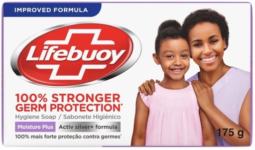 [SOAH2BQ325HU2FFU] Lifebuoy Germ Protection Moisture Plus Hygiene Soap Germ Protection (6 x 175 g)