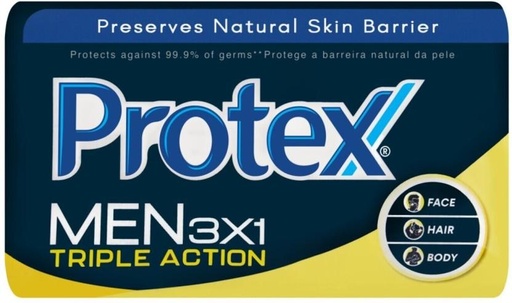 [SOAH7TQZZAFZXQTM] Protex Men Triple Action Natural (175 g)
