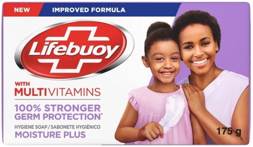 [SOAH2BQ3SBMDKAPY] Lifebuoy Germ Protection Moisture Plus Hygiene Soap Germ Protection (175 g)
