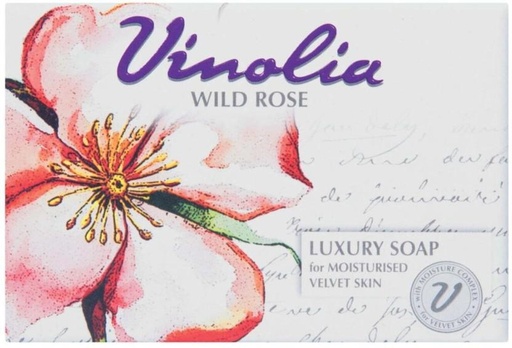 [SOAH2BQ3ZJDZW7U6] Vinolia Luxury Soap Wild Rose (125 g)