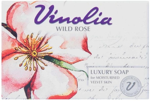 [SOAH2BQ3ZJDZW7U6] Vinolia Luxury Soap Wild Rose (125 g)