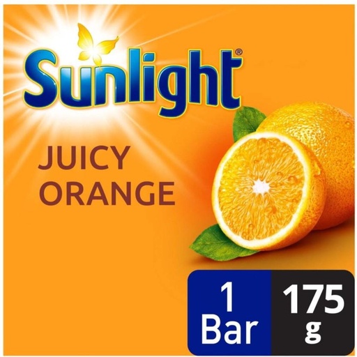 [SOAH2BQ6GAZMYYHR] Sunlight Bath Soap Juicy (72 x 175 g)