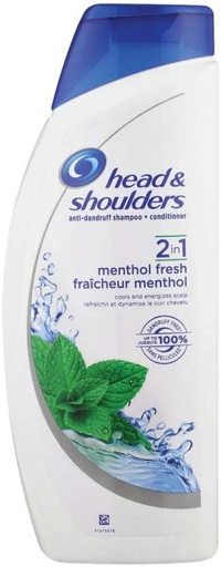 [SHPHFQP4HD6TZJXJ] Head & Shoulders Menthol Fresh Anti Dandruff Shampoo Shampoo (600 ml)