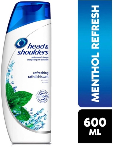 [SHPHFQP4GAHA74TJ] Head & Shoulders Refreshing Anti Dandruff Shampoo Shampoo (600 ml)
