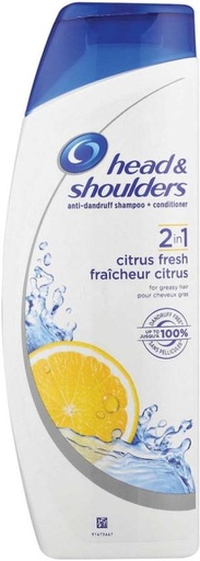 [SHPHFQP4RHUP8MNG] Head & Shoulders Citrus Fresh Anti Dandruff Shampoo Shampoo (400 ml)