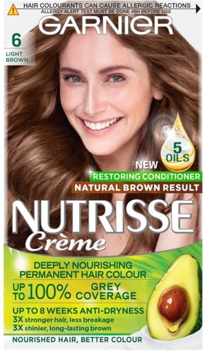 [HCUH2YY5VRJGJWYP] Garnier Nutrisse Permanent Hair Colour , Brown