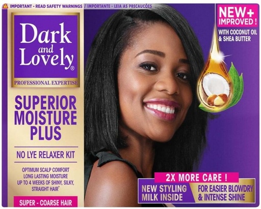 [HRSH27N8HHMJ7CSH] Dark & Lovely Relaxer Kit Super (100 ml)