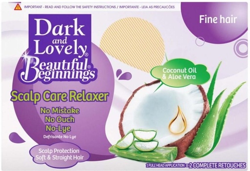 [HTTH27KCYKFXNT7P] Dark & Lovely Beautiful Beginning Relaxer Fine Hair (250 ml)