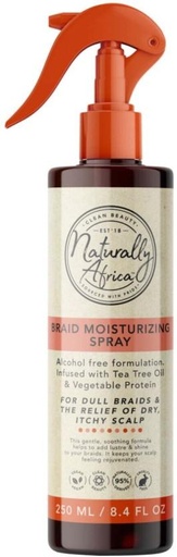 [HTTHDVGNGFHQZC4K] Naturally Africa Braid Moisturizing Spray (250 ml)