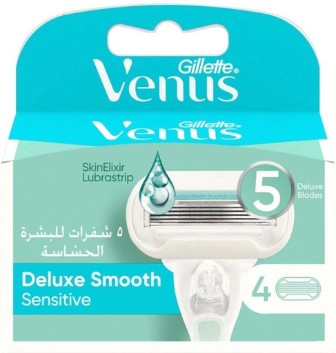 [SVCH22Y2HHQKUFVP] Gillette Venus Shaving Cartridges Sensitive Extra Smooth Shaving Cartridge