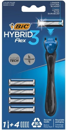 [SRZH9RURJP66NCSM] BIC Flex 3 Hybrid Men