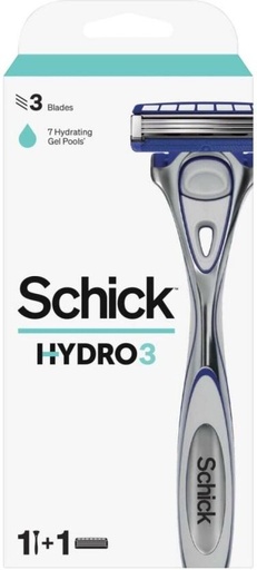 [SRZHDDVZ6GZFNWTV] Schick Hydro 3 Kit 1 Men