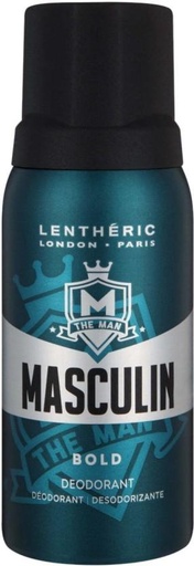 [DEOH7Z3QRFAMB66G] Lentheric Masculin Body Spray Bold Deodorant Spray  -  For Men (150 ml)