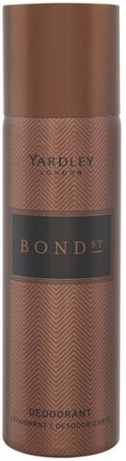 [DEOHFRWAGKZ2ZFMH] Yardley Bond ST Deodorant Spray  -  For Men (125 ml)