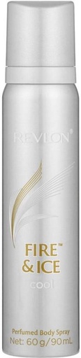 [DEOHFRVVHBJCUJZ8] Revlon Fire & Ice Cool Body Spray  -  For Women (90 ml)