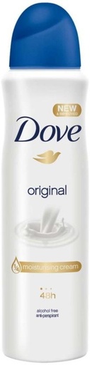 [DEOHFRVVZ7BT95XY] Dove Original Moisturising Cream Deodorant Spray  -  For Women (150 ml, Pack of 6)