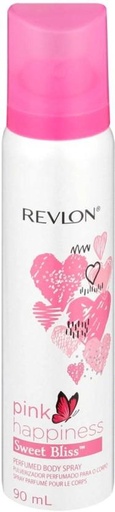 [DEOHFRVUBCA4NN7R] Revlon Pink Happiness Sweet Bliss Body Spray  -  For Women (90 ml)