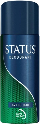 [DEOHFRWAD93RWEGE] Status Aztec Jade Deodorant Spray  -  For Men (130 ml)