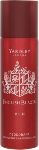 [DEOHFRWAZGDGWGPH] Yardley English Blazer Red Deodorant Spray  -  For Men (750 ml, Pack of 6)