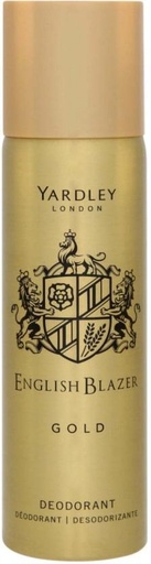 [DEOHFRWAWGJ7TVUJ] Yardley English Blazer Gold Deodorant Spray  -  For Men (750 ml, Pack of 6)