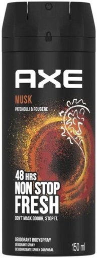 [DEOHFRWAZSG4SDHG] Axe Deodorant Musk Deodorant Spray  -  For Men (150 ml, Pack of 6)