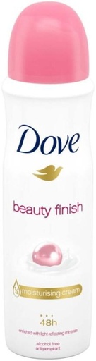 [DEOHFRVVTMY3SNF8] Dove Beauty Finish ANTIPERSPIRANT Deodorant Spray  -  For Women (150 ml, Pack of 6)
